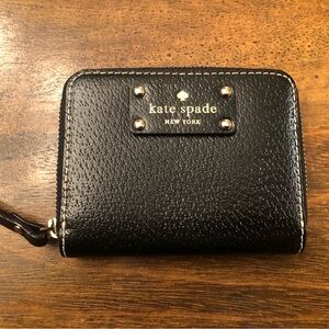 Kate Spade Black Leather Wallet